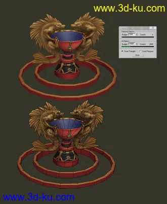 3D打印模型一个测试的图片