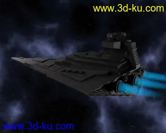 3D打印模型歼星舰低模（算是低模吧）的图片