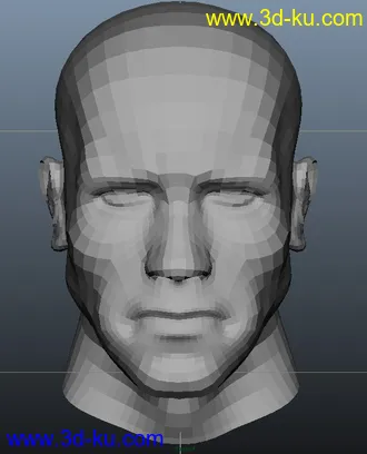 3D打印模型写实头像刻画的图片