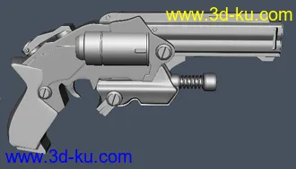 3D打印模型手枪的图片