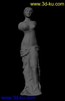 3D打印模型ZB做的维纳斯OBJ格式的图片
