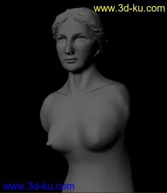 3D打印模型ZB做的维纳斯OBJ格式的图片