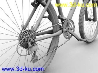 3D打印模型自行车的图片