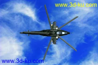3D打印模型中国陆航Z-19直升机的图片