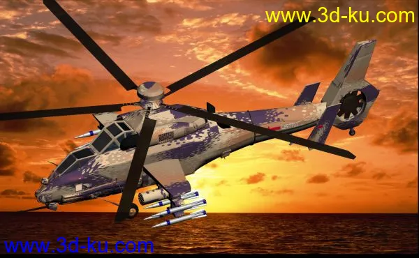 中国陆航Z-19直升机模型的图片5