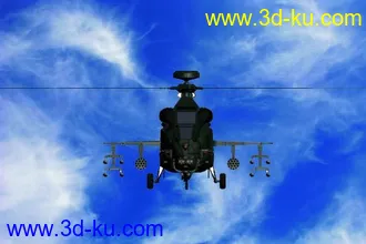 3D打印模型中国陆航Z-19直升机的图片
