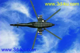 3D打印模型中国陆航Z-19直升机的图片