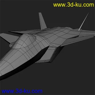 3D打印模型國產黑長值 J-20的图片