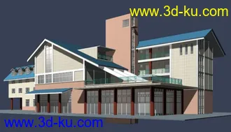自己收集的建筑模型4的图片