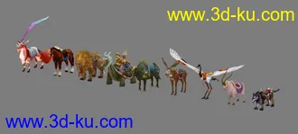 3D打印模型《神兽》大家多多支持！！！！！的图片
