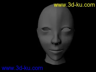 3D打印模型人头表情动画的图片