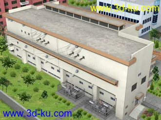 变电站房屋/接地变模型的图片
