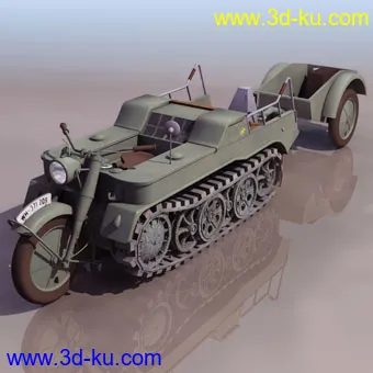 SDKFZ2履带车模型的图片1