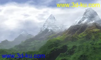 3D打印模型山2的图片