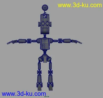 3D打印模型机器人的图片