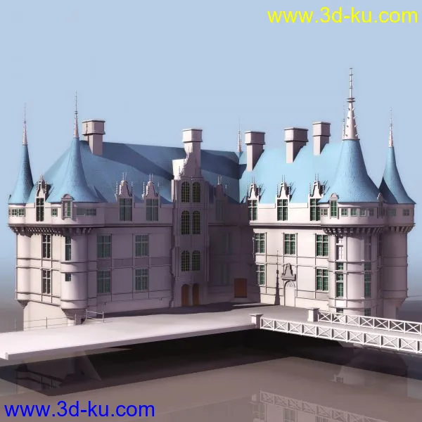 几个国外3DS精品建筑装饰模型的图片5
