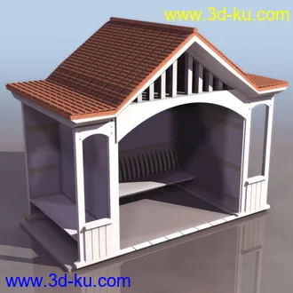 几个国外3DS精品建筑装饰模型的图片