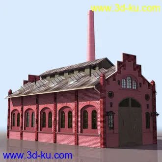 几个国外3DS精品建筑装饰模型的图片