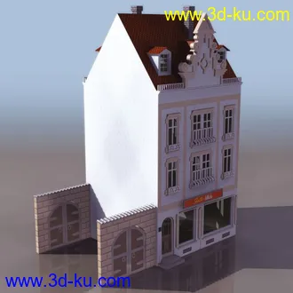 几个国外3DS精品建筑装饰模型的图片