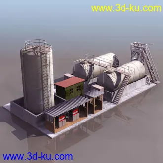 几个国外3DS精品建筑装饰模型的图片