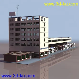 几个国外3DS精品建筑装饰模型的图片
