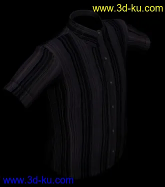 精品服装3D模型，有材质、带贴图！的图片