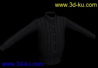 精品服装3D模型，有材质、带贴图！的图片