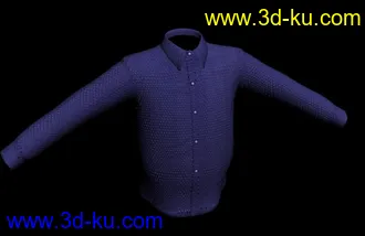 精品服装3D模型，有材质、带贴图！的图片