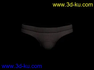 精品服装3D模型，有材质、带贴图！的图片