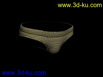 精品服装3D模型，有材质、带贴图！的图片