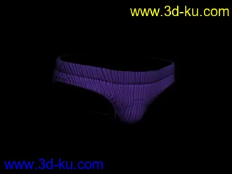 精品服装3D模型，有材质、带贴图！的图片