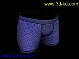 精品服装3D模型，有材质、带贴图！的图片
