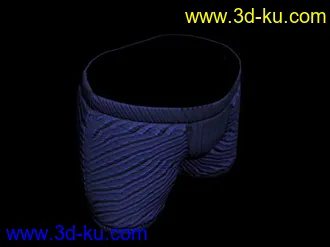 精品服装3D模型，有材质、带贴图！的图片