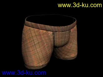 精品服装3D模型，有材质、带贴图！的图片