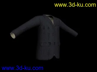 精品服装3D模型，有材质、带贴图！的图片