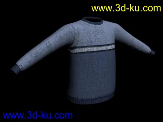 精品服装3D模型，有材质、带贴图！的图片