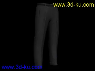 精品服装3D模型，有材质、带贴图！的图片