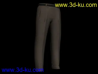 精品服装3D模型，有材质、带贴图！的图片