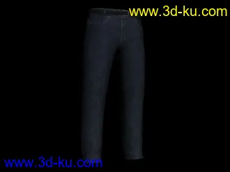 精品服装3D模型，有材质、带贴图！的图片