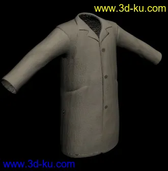 精品服装3D模型，有材质、带贴图！的图片