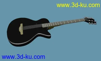 3D打印模型吉他的图片