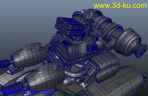 机械类高级坦克道具模型的图片3