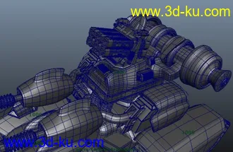 机械类高级坦克道具模型的图片