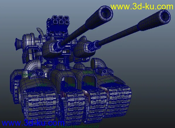 机械类高级坦克道具模型的图片4