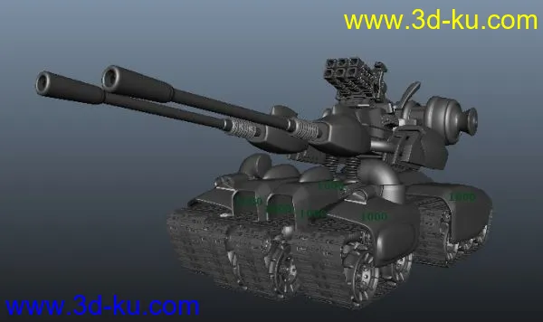 机械类高级坦克道具模型的图片5