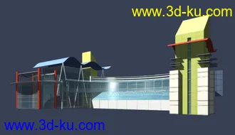 3D打印模型入口大门系列3的图片