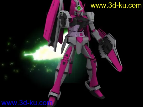 GUNDAM SEED CE 73 Arms Astray PMC Custom （粉异端）模型的图片3