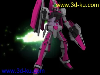 3D打印模型GUNDAM SEED CE 73 Arms Astray PMC Custom （粉异端）的图片