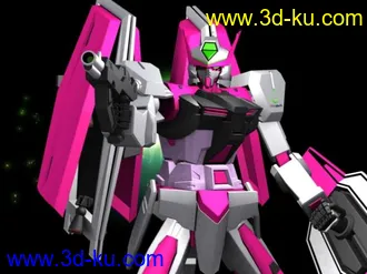 3D打印模型GUNDAM SEED CE 73 Arms Astray PMC Custom （粉异端）的图片