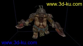 3D打印模型大毒尸怪物 攻击 死亡 待机动作加材质贴图全套 好东西 自己拿的图片